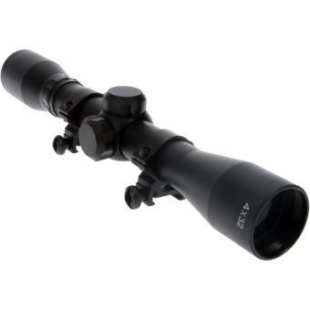 TRUGLO Buckline Rifle Scope 4x32mm Duplex Reticle Black