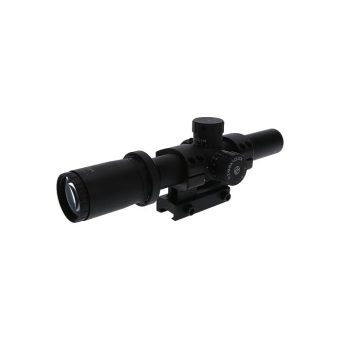 TRUGLO Tru-Brite Rifle Scope 6x20mm Illuminated Power Ring Duplex Mil-Dot Reticle Matte Black