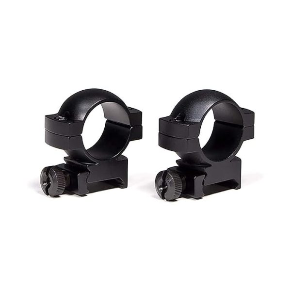 Vortex Optics Hunter Weaver Style Scope Rings Black 1" Medium