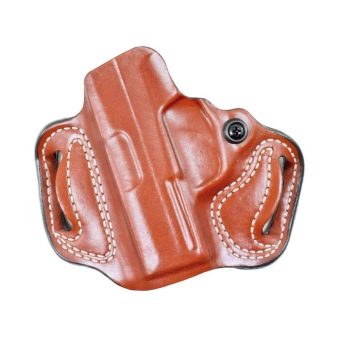 DeSantis Mini Slide Holster Right Hand Glock 17, Glock 19 Premium Saddle Leather Tan