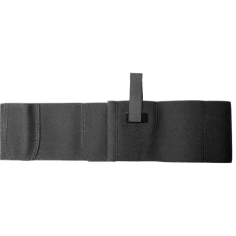 DeSantis Belly Band Holster Ambidextrous Small & Medium Sized Semi-Autos, Small & Medium Sized Revolvers Nylon Black