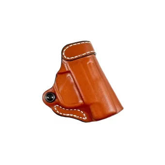 DeSantis Criss Cross Cross Draw Holster Left Hand Sig P938, Kimber Micro 9 Cowhide Leather Tan