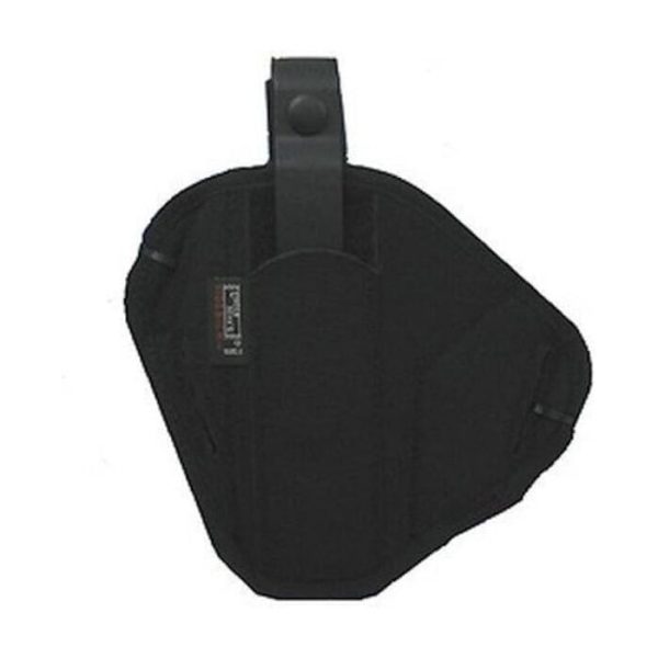 Uncle Mike's Super Belt Slide Holster Ambidextrous 3.75" to 4.5” Barrel Large Autos Nylon Black