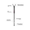 BOG Havoc Series Monopod 23"  - 49" Aluminum Black - Image 3