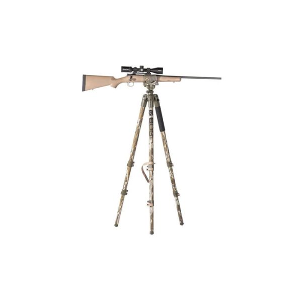 BOG DeathGrip Tripod 7"  - 56" Aluminum Mossy Oak Bottonland