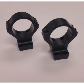 Talley Lightweight 2-Piece Scope Mount 34mm High Height X-Bolt Black