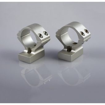 Talley Lightweight 2-Piece Scope Mount 30mm High Height Knight MK 85 Silver