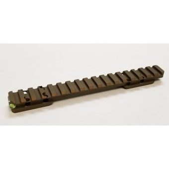 Talley 1-Piece Picatinny Scope Base Browning X-Bolt Anti-Cant Indicator (Long Action) (Hells Canyon) Matte Black