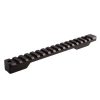 Talley 1-Piece Picatinny Scope Base Weatherby Accumark, Magnum, and Mark V w/ Anti-Cant Indicator Matte Black - Image 2