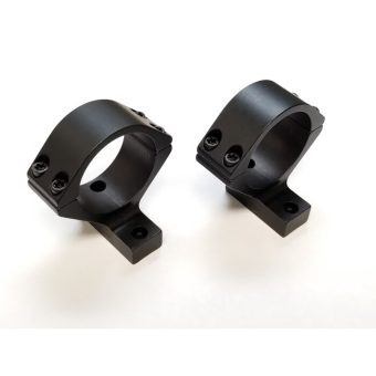 Talley Lightweight 2-Piece Scope Mount 30mm High Height Tikka T1x Black