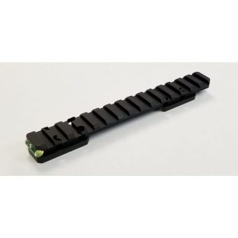 Talley 1-Piece Picatinny Scope Base Browning X-Bolt Anti-Cant Indicator (Long Action) Matte Black
