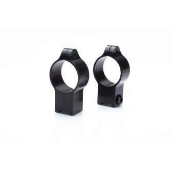 Talley Fixed Rimfire Dovetail Receiver Scope Rings 30mm High Height CZ 452 European, 455, 457, 512, 513 Black Anodized