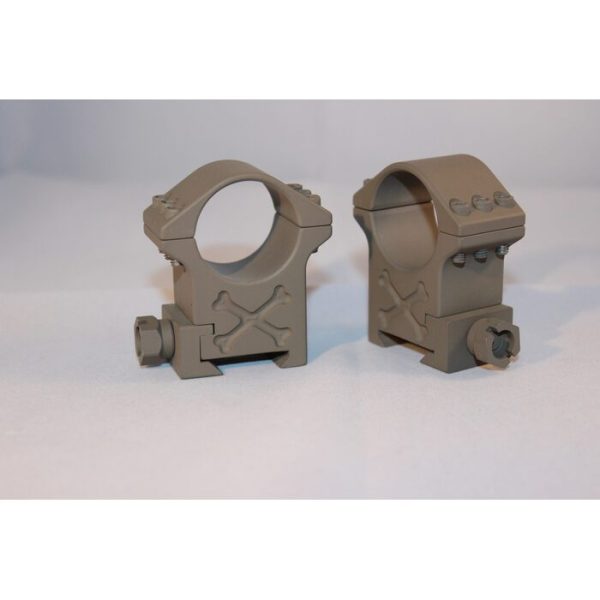 Talley Tactical Scope Rings 30mm High Height Dark Earth