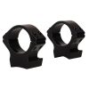 Talley Lightweight 2-Piece Scope Mount 1" High Height X-Bolt (Hells Canyon) Black - Image 2