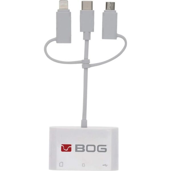 BOG SD Card Reader White