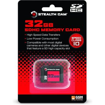 Stealth Cam SD Card 32GB Black