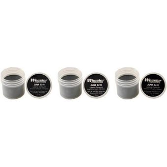 Wheeler Lapping Compound Kit (1 oz each of 220, 320, 600 Grit Compound)