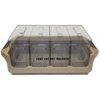MTM Tray Ammo Can 30 Caliber Polymer Dark Earth