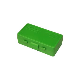 MTM Ammo Box 9mm Luger, 380 ACP Green