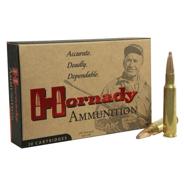 Hornady Custom Ammunition 275 Rigby 140 Grain Interlock Jacketed Soft Point Box of 20