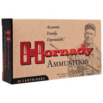 Hornady Custom Ammunition 303 British 150 Grain Interlock Jacketed Soft Point Box of 20